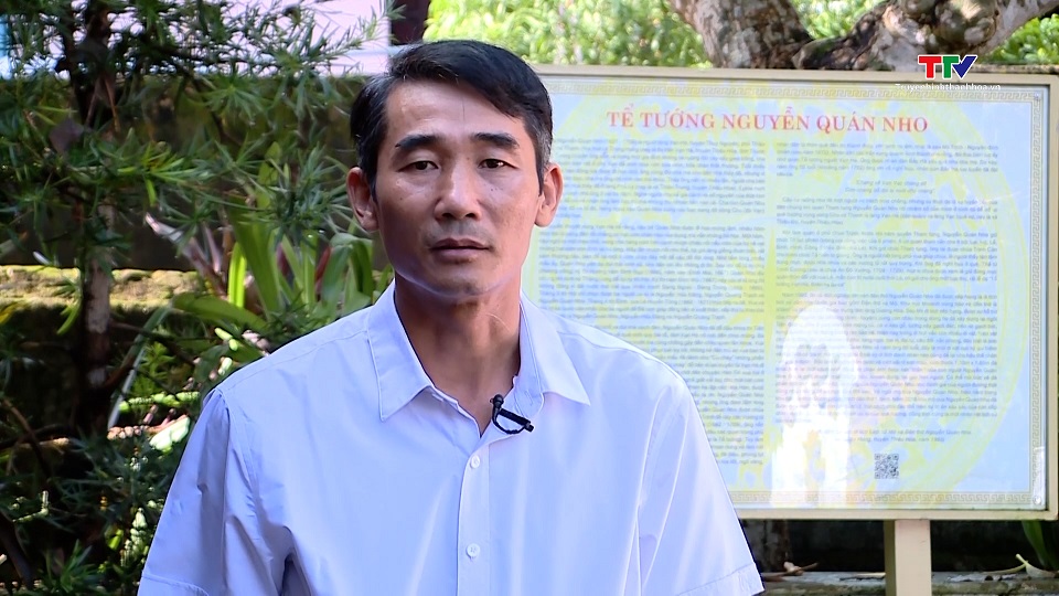 Đền thờ Tể tướng Nguyễn Quán Nho - Di tích lịch sử văn hóa quốc gia tại Thiệu Hóa- Ảnh 2. Đền thờ Tể tướng Nguyễn Quán Nho - Di tích lịch sử văn hóa quốc gia tại Thiệu Hóa- Ảnh 2.